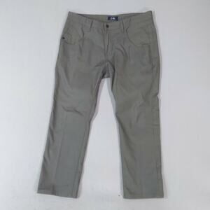 Zak jeans men's 36 x 28 regular fit straight Gray lightweight denim pants